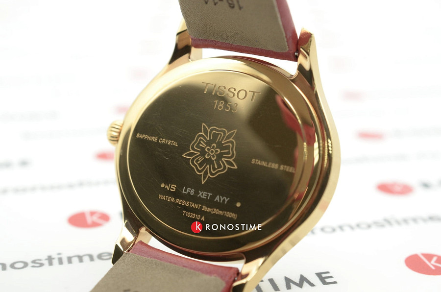 Часы Tissot Bella Ora T103.310.36.111.01 — перламутровый, сталь металл