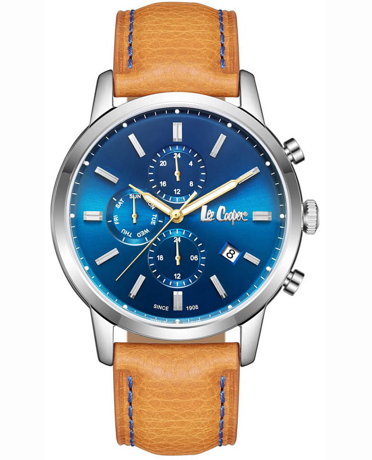 Часы Lee Cooper LC08085.394 — мужские, синий
