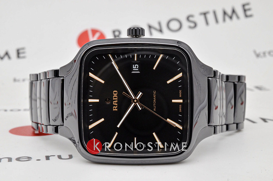 Часы Rado True Square Automatic R27078162 — механические, керамика