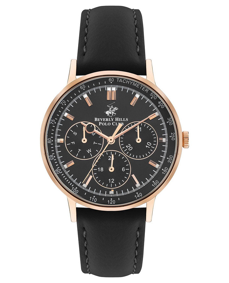 Часы Beverly Hills Polo Club BP3391C.451 — женские, черный