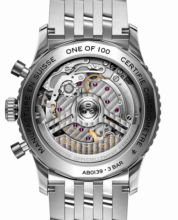 Часы Breitling Navitimer B01 Chronograph 41 AB01392A1C1A1 — металл сталь, Швейцария