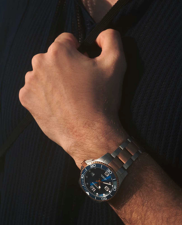 Часы Longines HydroConquest L3.781.3.98.7 — механические, Швейцария, мужские