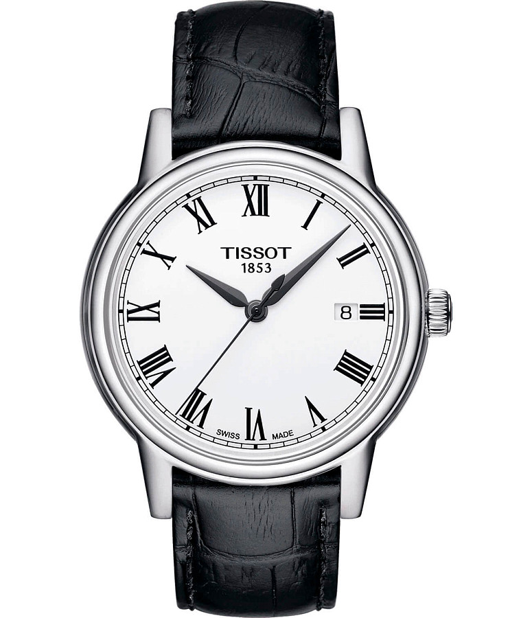 Часы Tissot Carson T085.410.16.013.00 — мужские, белый