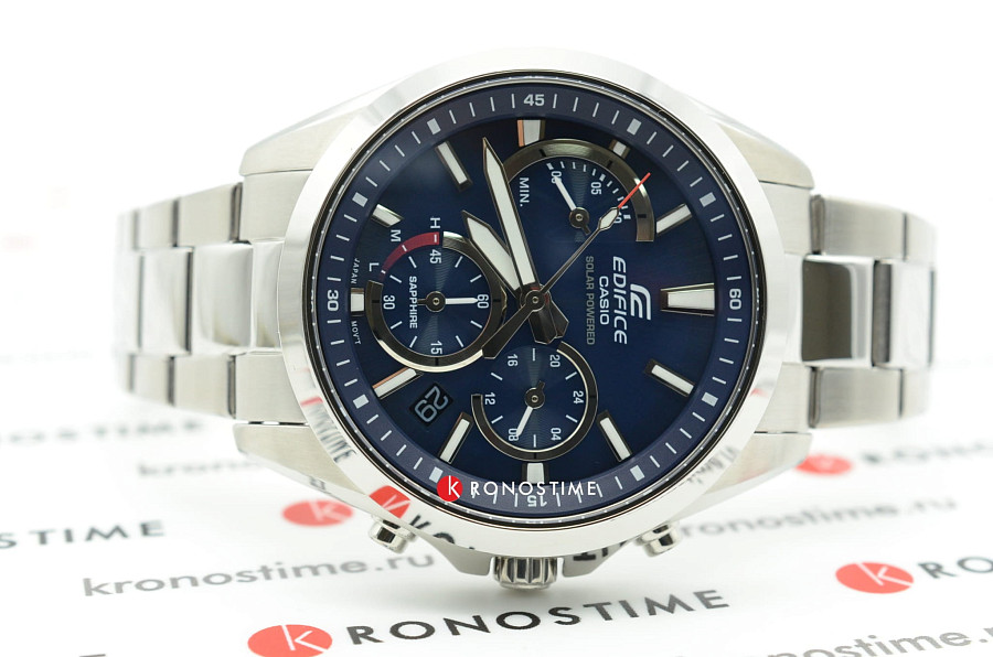 Часы Casio Edifice EFS-S530D-2A — нержавеющая сталь, мужские