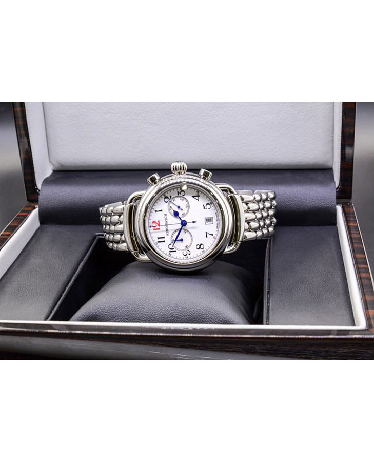 Часы Aerowatch 1942 83926 AA04 M — кварцевые, металл сталь