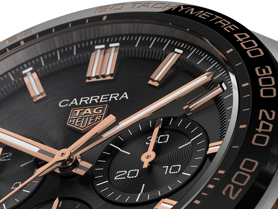 Часы TAG Heuer Carrera CBN2A5A.FC6481 — сталь керамика золото, Швейцария