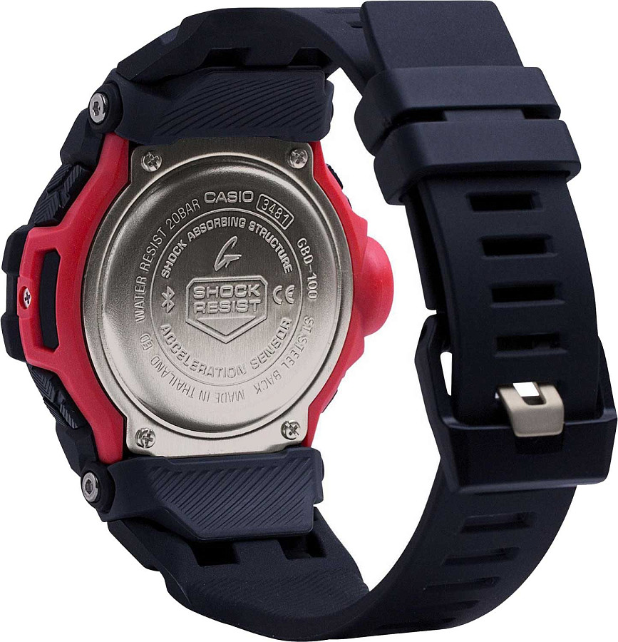 Часы Casio G-Shock GBD-100-1DR (GBD-100-1) — электронные, пластик