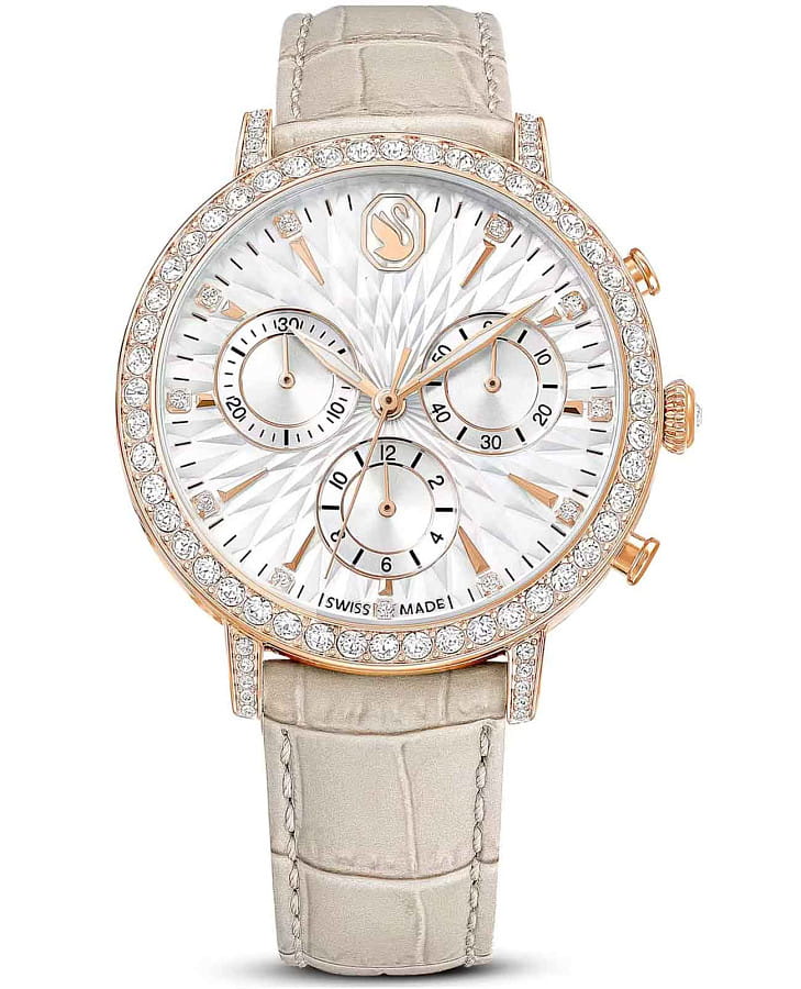 Часы Swarovski Matrix Tennis Chrono 5702849 — женские, белый