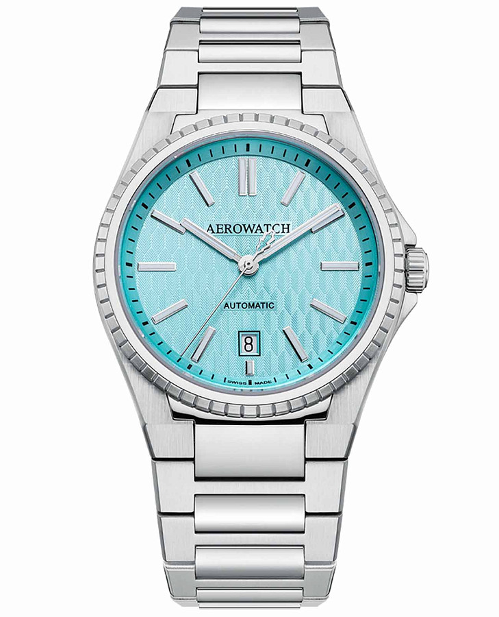 Часы Aerowatch 60998 AA05 M — мужские, голубой