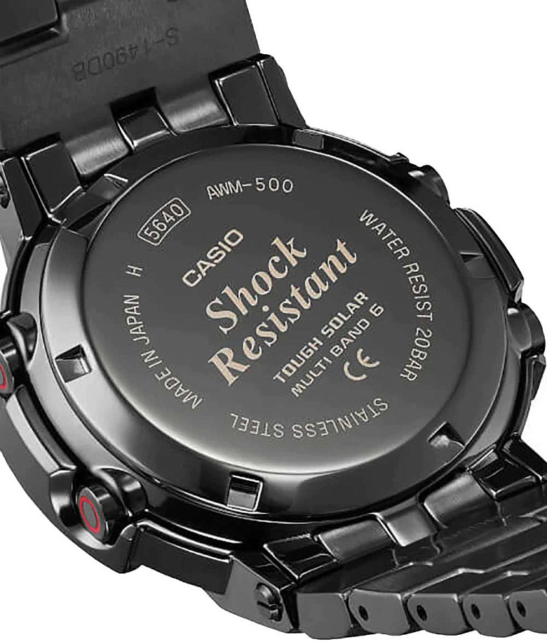 Часы Casio G-Shock AWM-500-1ADR — сталь металл, Япония