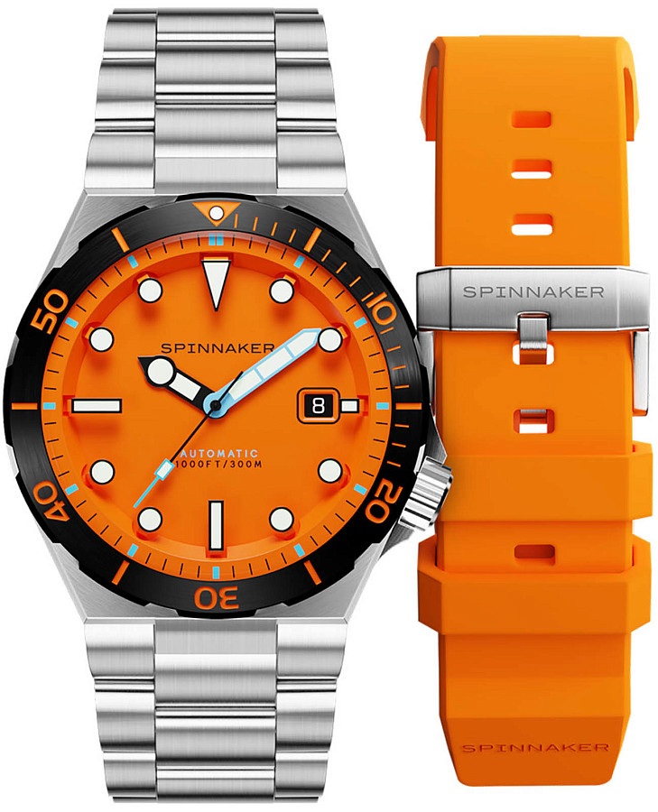 Часы Spinnaker Boettger SP-5083-AA — мужские, оранжевый