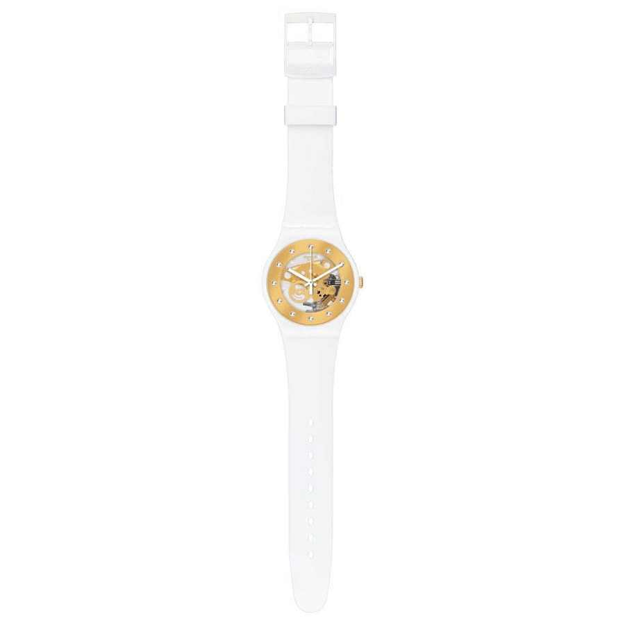 Часы Swatch New Gent Biosourced Lacquered SO29W105 — пластик, Швейцария