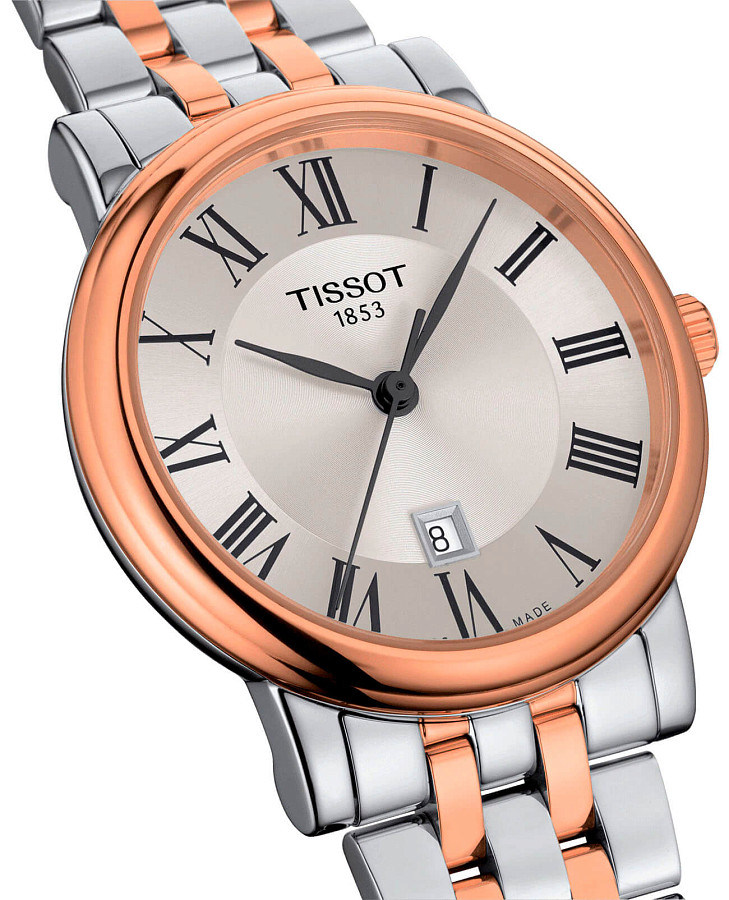 Часы Tissot Carson Premium Lady T122.210.22.033.01 — сталь металл, Швейцария