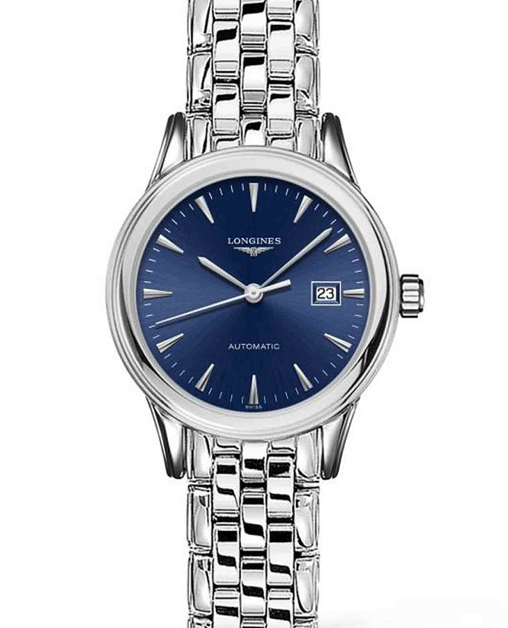 Часы Longines Flagship L4.374.4.92.6 — нержавеющая сталь, женские