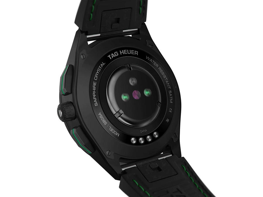 Часы TAG Heuer Connected Golf Edition SBG8A82.EB0206 — электронные, титан