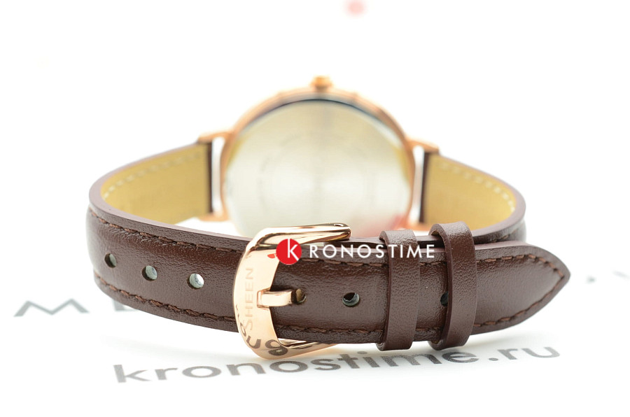 Часы Casio Sheen SHE-4052PGL-4AUEF — женские, коричневый