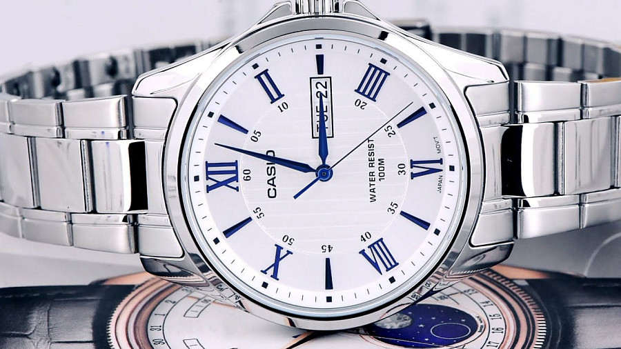 Часы Casio Collection MTP-1384D-7A2VDF (MTP-1384D-7A2) — артикул MTP-1384D-7A2, мужские