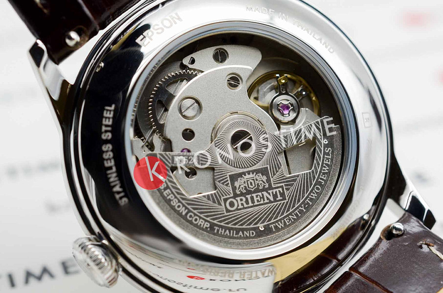 Часы Orient Classic Automatic RA-BB0004Y — мужские, кожаный
