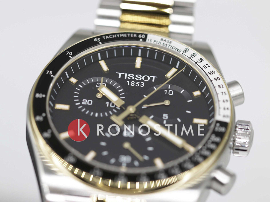 Часы Tissot PRS 516 Chronograph T149.417.22.051.00 — черный, сталь металл