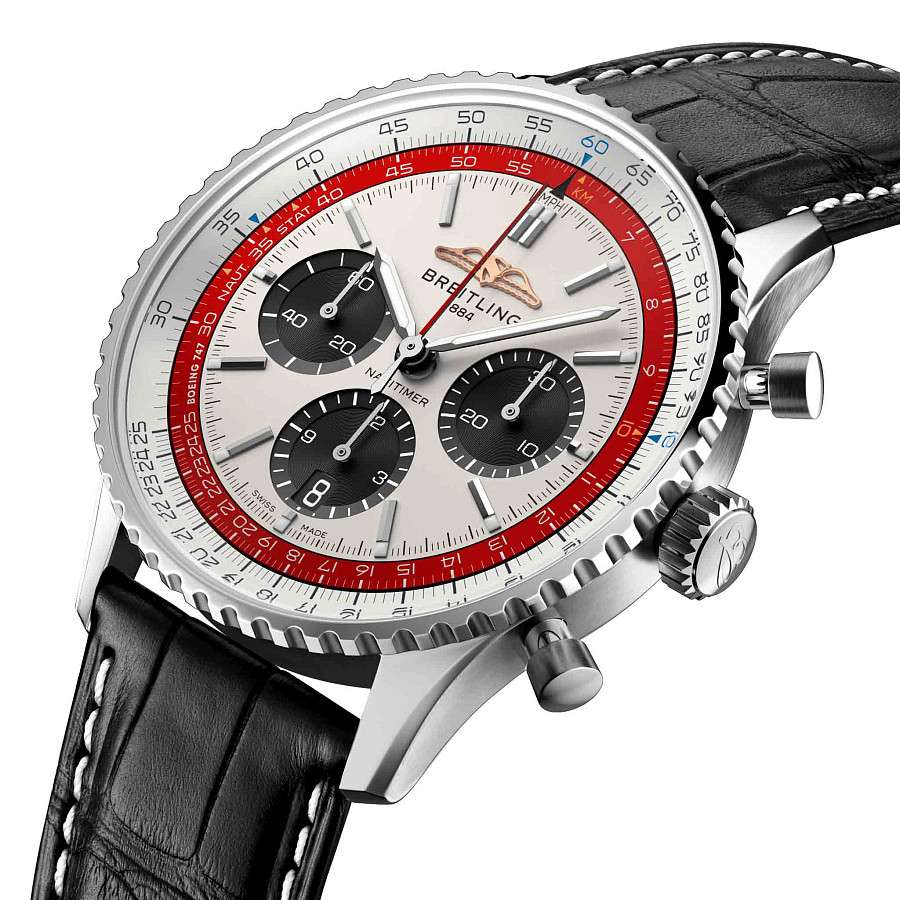 Часы Breitling Navitimer B01 Chronograph 43 Boeing 747 AB01383B1G1P1 — Швейцария, механические