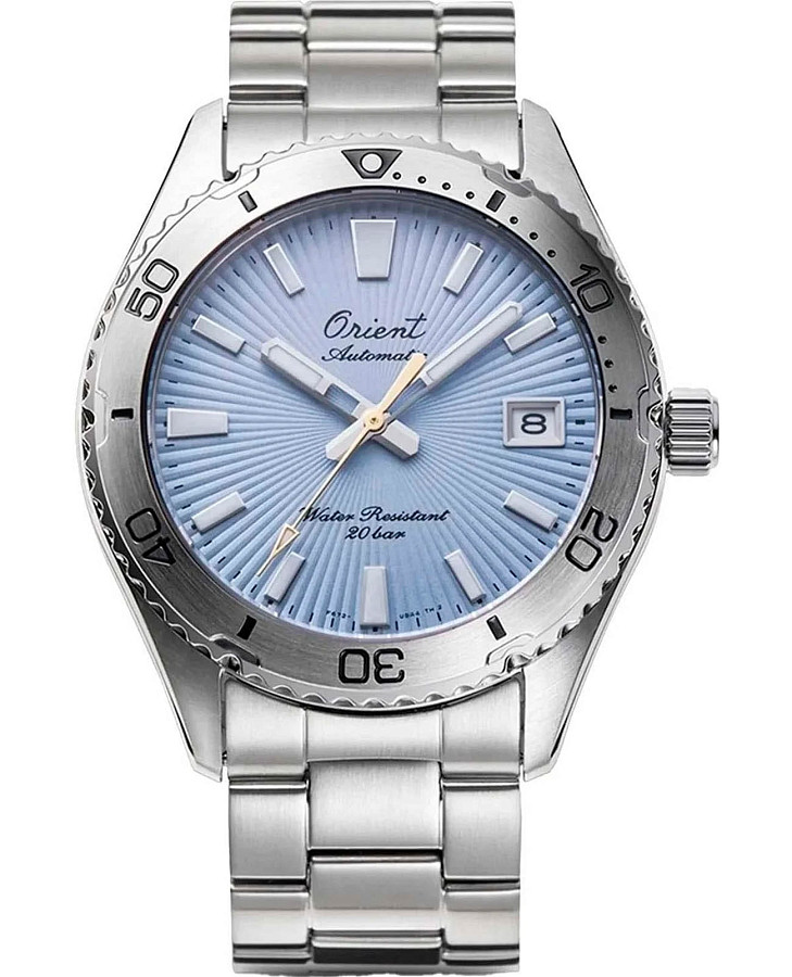 Часы Orient Diving Sport Automatic RA-AC0Q12L (RN-AC0Q12L) — мужские, оранжевый