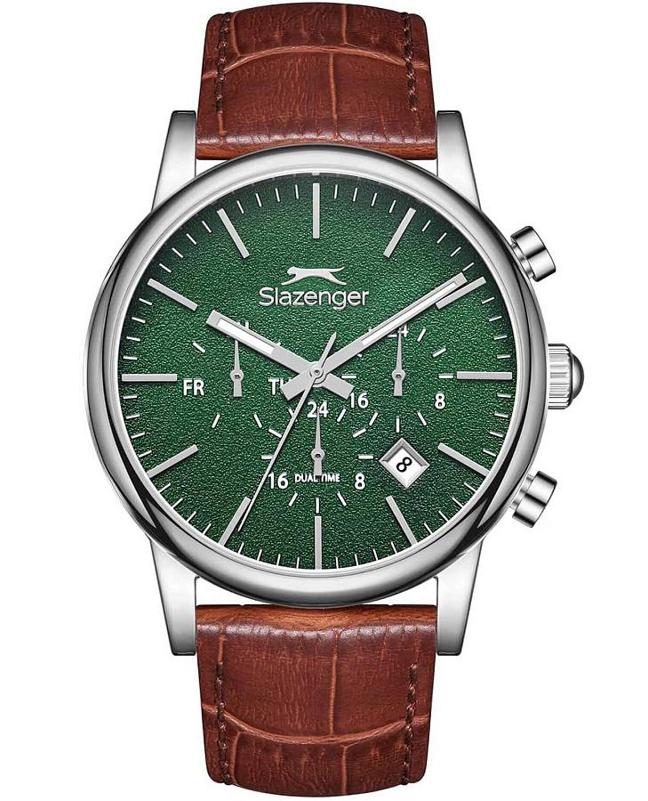 Часы Slazenger SL.09.2481.2.04 — мужские, зеленый