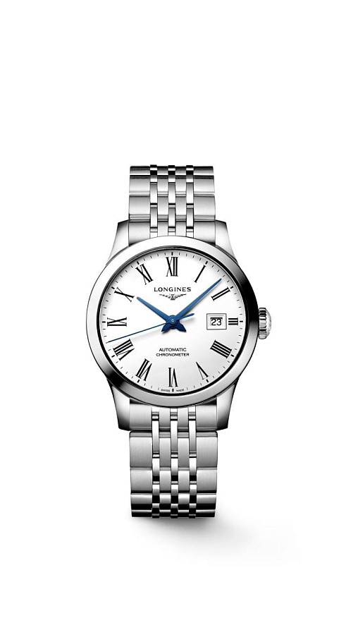 Часы Longines Record Collection L2.321.4.11.6 — женские, нержавеющая сталь