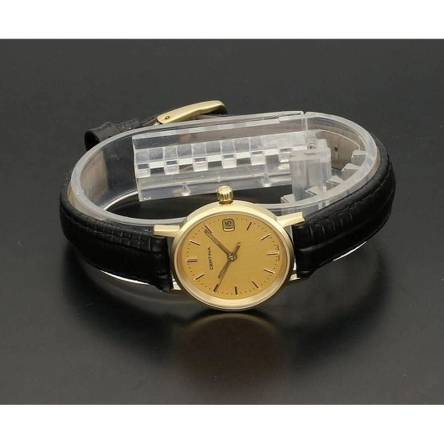 Часы Certina PRISKA GOLD C158.9289.68.31 — кожаный, женские