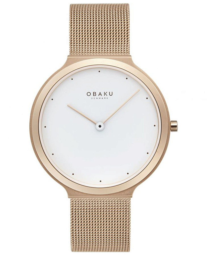 Часы Obaku Mesh V269LXVWMV — женские, белый