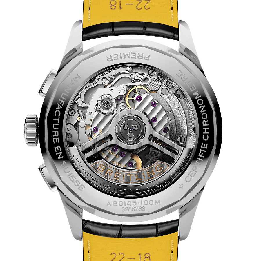 Часы Breitling Premier B01 Chronograph 42 AB0145221B1P1 — механические, металл сталь