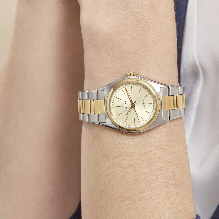 Часы Festina Classics F20556/3 — кварцевые, сталь металл