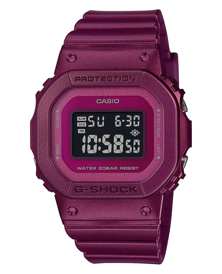 Часы Casio G-Shock GMD-S5600RB-4DR (GMD-S5600RB-4) — женские, розовый