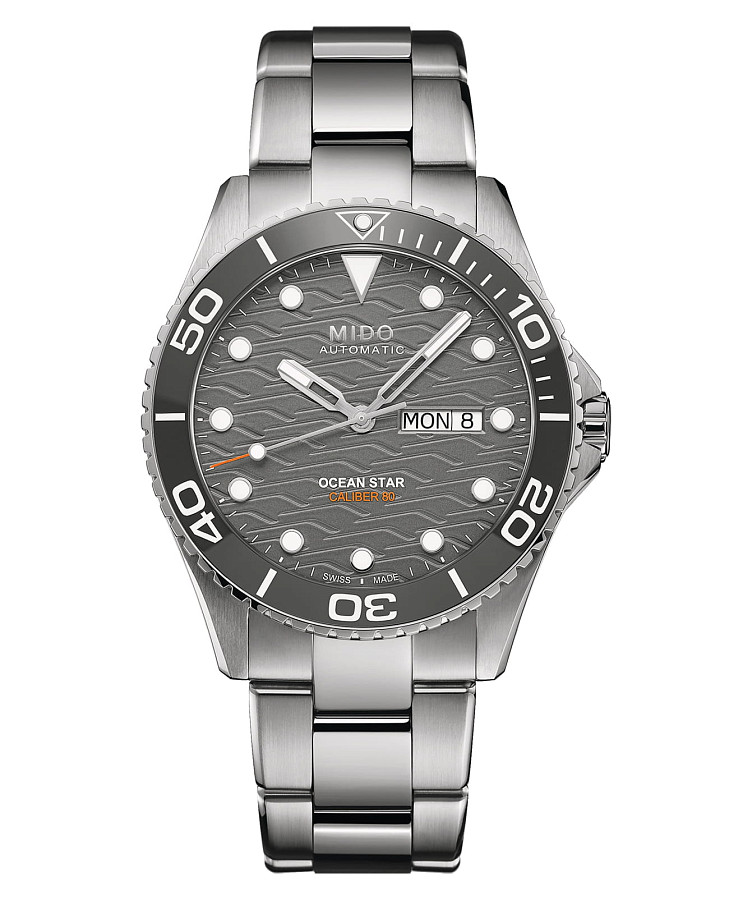 Часы Mido Ocean Star 200c M042.430.11.081.00 — мужские, серый