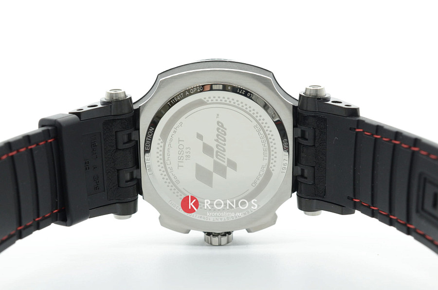 Часы Tissot T-Race MotoGP 2020 Chronograph T115.417.27.051.01 — мужские, черный
