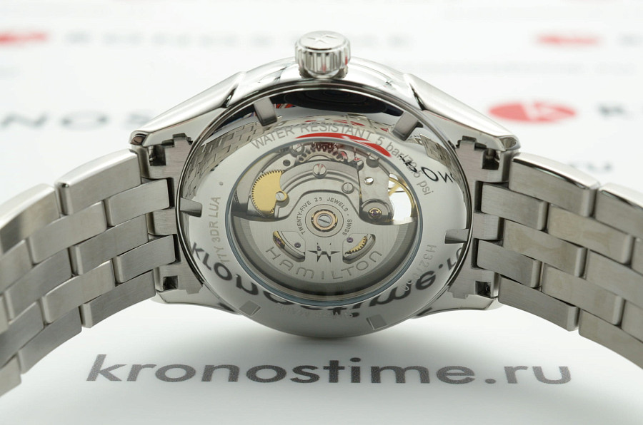 Часы Hamilton Jazzmaster Open Heart Auto H32705142 — серебристый, сталь