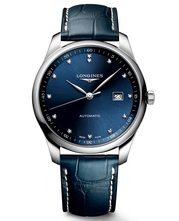 Часы Longines Master Collection L2.893.4.97.0 — мужские, синий