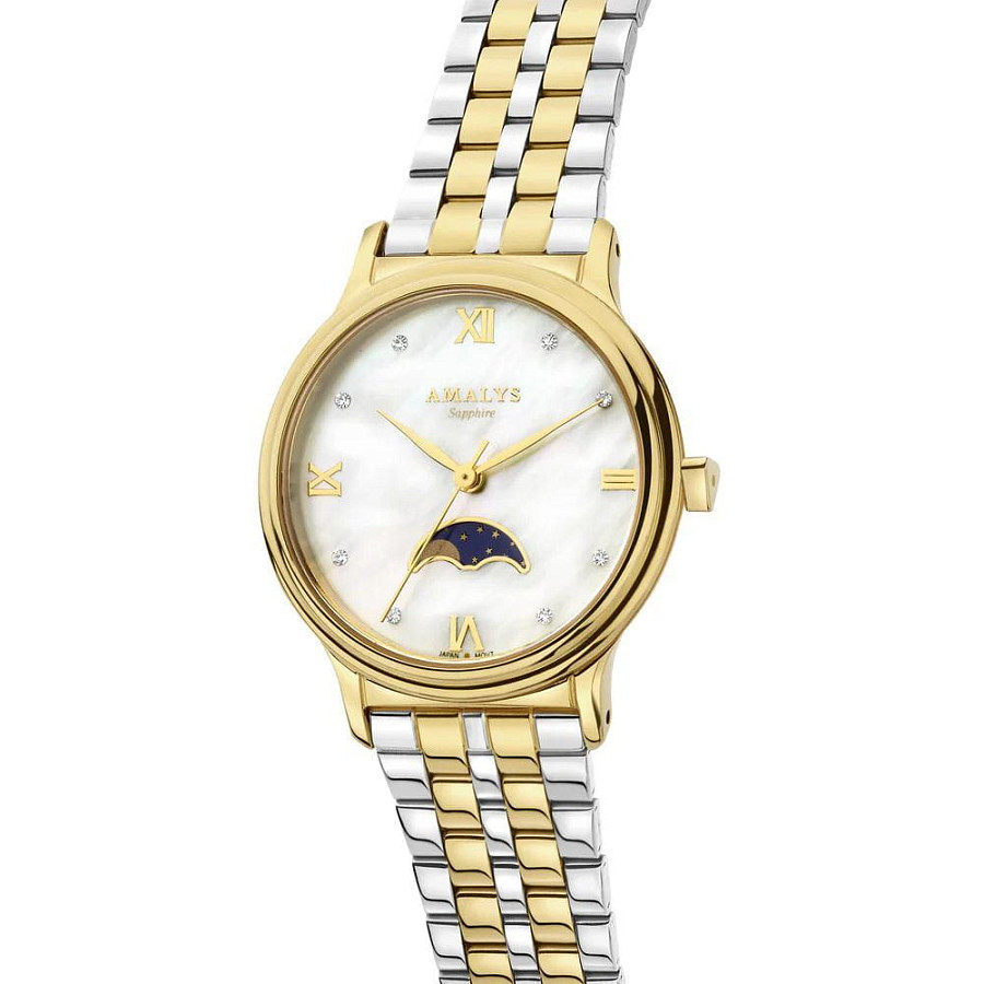 Часы Amalys Simone AMW-205 — женские, нержавеющая сталь с pvd-покрытием