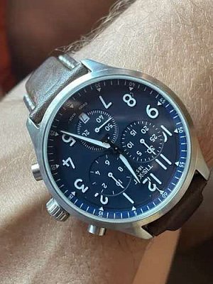 Фото покупателя: Швейцарские наручные часы Tissot Chrono XL Vintage T116.617.16.042.00 с хронографом