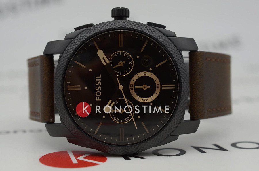 Часы Fossil Carlie FS4656 — кожаный, мужские