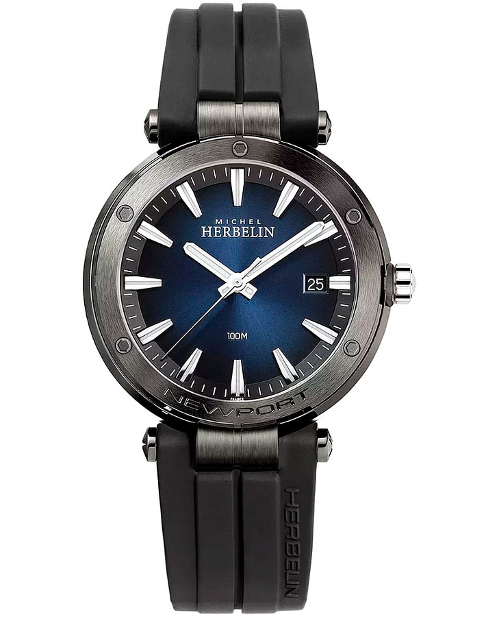 Часы Herbelin Newport 12288G15CA — мужские, синий