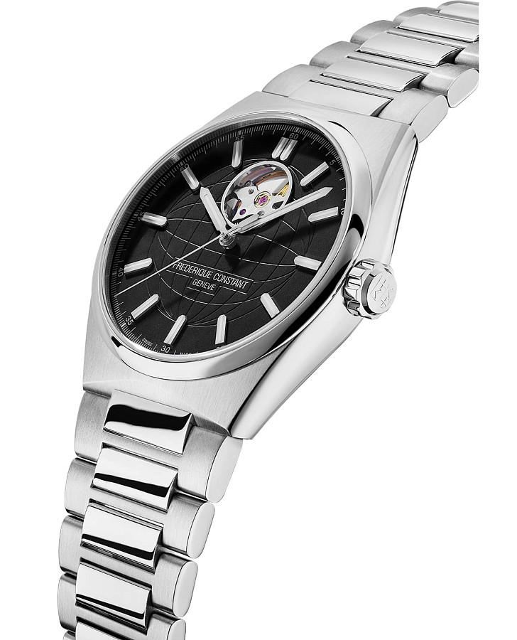 Часы Frederique Constant Highlife Heart Beat Automatic FC-310B4NH6B — сталь металл, Швейцария