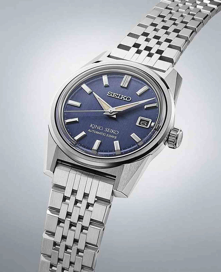 Часы Seiko King Seiko SPB389J1 — механические, металл сталь
