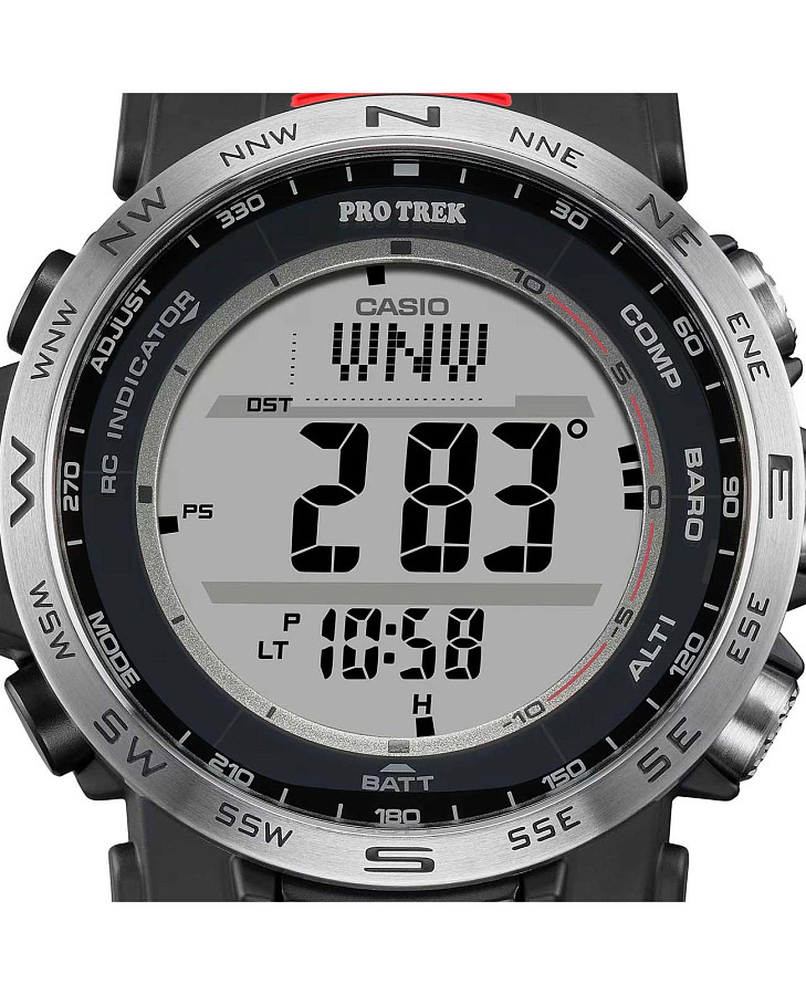 Часы Casio Pro Trek PRW-35-1ADR (PRW-35-1A) — серый, металл сталь пластик