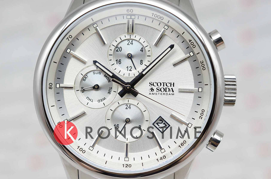 Часы Scotch&Soda SSM.115B — сталь металл, Нидерланды