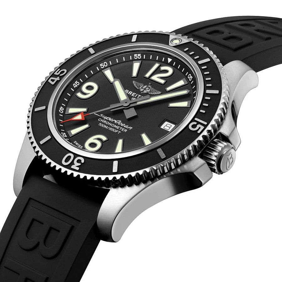 Часы Breitling Superocean Automatic 42 A17366021B1S2 — механические, сталь металл