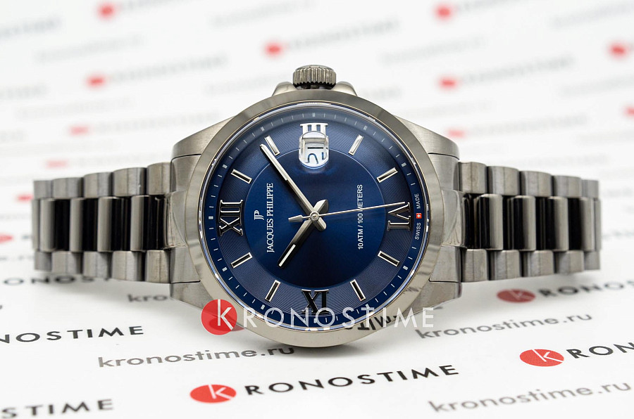 Часы Jacques Philippe Infinitum JPQGS338337V2 — кварцевые, металл сталь