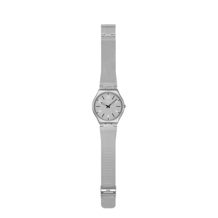 Часы Swatch Essentials SS07S152M — серый, металл сталь