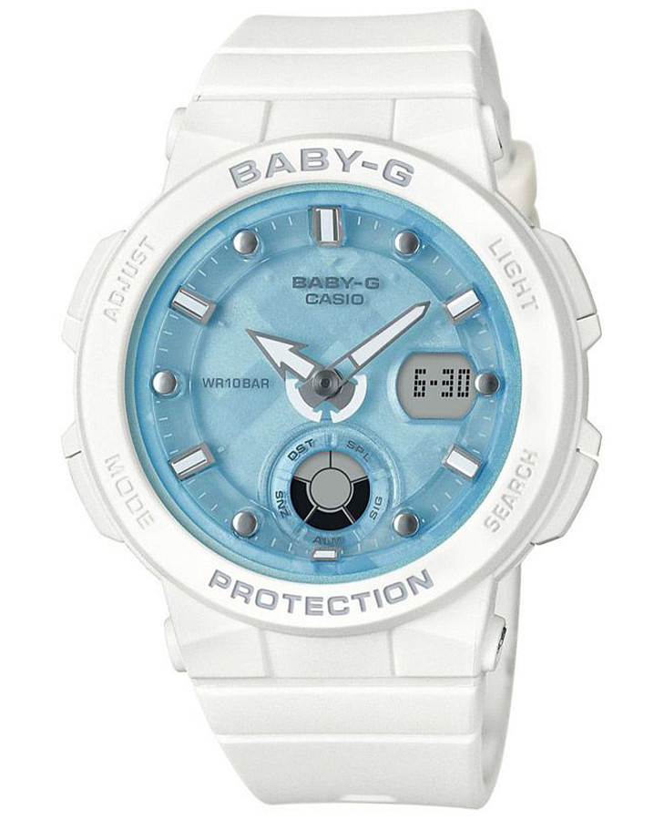 Часы Casio Baby-G BGA-250-7A1 — женские, голубой