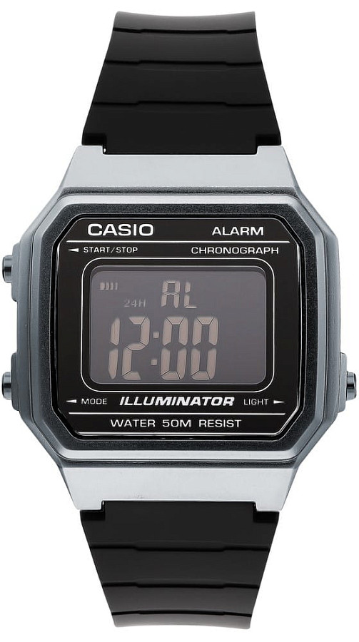 Часы Casio Standard Digital W-217HM-7BVEF (W-217HM-7B) — пластик, пластик