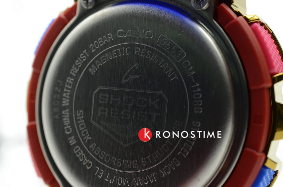 Часы Casio G-Shock GM-110RB-2A — Япония, электронные